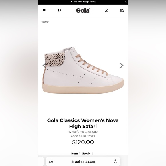 Gola Shoes Gola Womens Classic Nova High Safari Size Poshmark